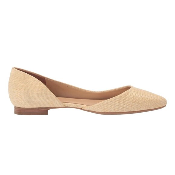Marc Fisher LTD Women's Sunny Ballet Flat in Light Natural 7 - Picture 3 of 12